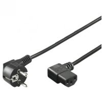 goobay cable de alimentacion para cpu acodado cee7c13 2m negro