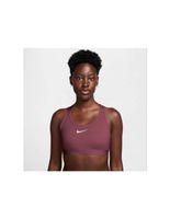 sujetador deportivo nike swoosh medium mujer rojo