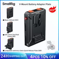 placa adaptadora de bateria v-mount con gestion inteligente de energia smallrig edicion basica para v-mount estandar para interfaces d-tap  bp