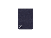 funda crypto wallet - ledger flex magnet folios nucleo de fibra vidrio con exterior tela imanes integrados purpura