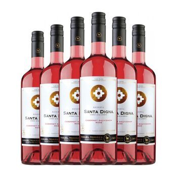 Miguel Torres Vino Rosado Santa Digna Valle 75 Cl 13% Vol. (pack De 6 Unidades)