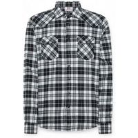sun68 camisa manga larga s44112bn para hombre