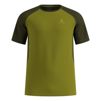 Odlo X-Alp Trail Camiseta de running Hombres-verde, verde oscuro