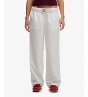 superdry para mujer w7011288a pantalon elastico blanco xs casual algodon