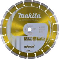 makita disco de diamante de 300 mm nebula para uso en seco y humedo