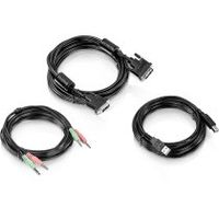 trendnet tk-cd15 cable para video teclado y ratan kvm negro 45 m