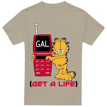 Garfield Camiseta Get A Life para hombre