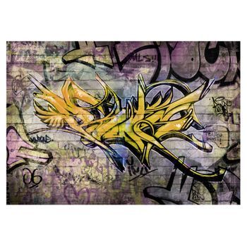 Papel Pintado 3d - Stunning Graffiti (150x105 Cm)