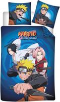 aymax funda nordica algodon 140x200cm para cama de 90cm de naruto