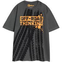top gear camiseta off road thinking para mujer