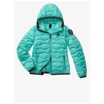 Blauer Abrigo de plumas 26SBLDC0316960E para mujer