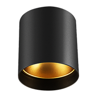 aigostar foco led de techo gu10 foco led de superficie para techo lampara de techo de aluminio inoxidable cocinas comedores salas de estar pasillos bombillas no incluidas