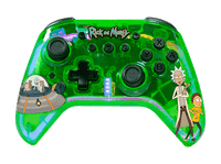 mando nintendo switch - fr-tec rick y morty wireless gamepad inalambrico para 1 2 pc mac ios android verde