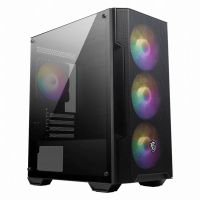 msi mag forge m100a rgb usb 32 negra con ventana