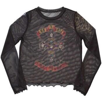 Guns N Roses Camiseta manga larga Appetite For Destruction para mujer