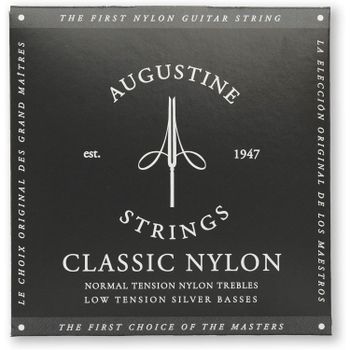 Juego de cuerdas para guitarra clásica /española, Augustine negro.