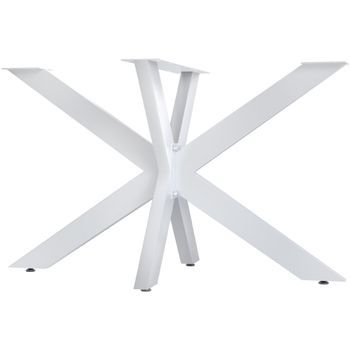 Patas De Mesa Hardwick Metal Blanco 68x120x71 Cm Clp