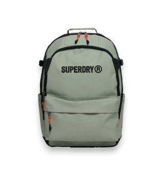 Superdry para mujer. W9110428A Mochila Utility Tarp Verde (OSFA), Casual, Poliéster