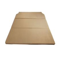 colchon para camper fiat talento ii - 5cm de grosor con hr 25kgm3 y 3cm de viscoelastica - beige