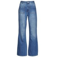 pepe jeans pantalon de campana nyomi para mujer