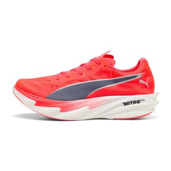 Zapatillas Puma Deviate NITRO Elite 4 Rojo Blanco AW26, Talla 40.5 - EUR