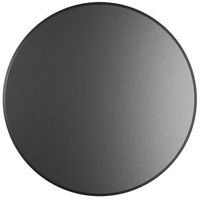 mac wall xl negro - aplique led de pared de 20 w con interruptor cct 2700k3200k4000k aluminio aplique de pared de 360 grados - beneito  faure