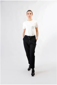 jogger polar con logo black m