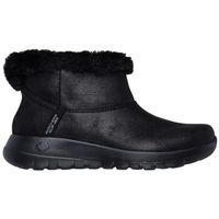 skechers botines botin slip-ins on-the-go stellar cozy dream negro para mujer