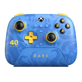 [Versión de Xbox] Controlador inalámbrico 8Bitdo Ultimate Rare de edición del 40 aniversario con modo tríple,base de car