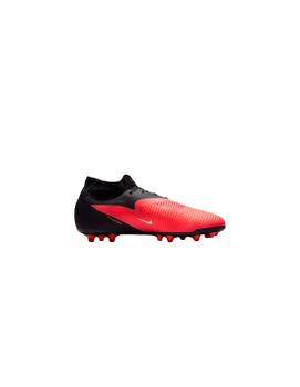 Botas de Fútbol Nike Phantom 6 High Academy Artificial-Grass Hombre Rojo