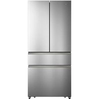 hisense pureflat rf540n4ai1 fridge freezer - stainless steel stainless steel