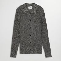 nn07 jacobo cotton-knit polo cardigan - xxl