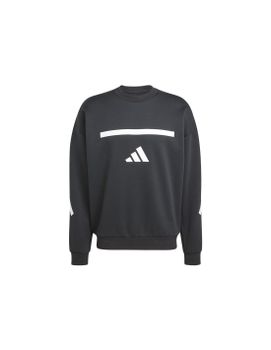 Sudadera adidas Z.N.E. Crw Hombre Negro/Blanco