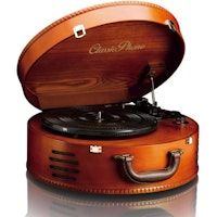 lenco tt-34 tocadisco tocadiscos de traccion por correa marron