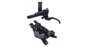 Freno delantero shimano slx m7120 4 pistones r sine ventil s j kit  sin disco  95cm negro