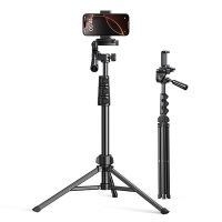 ugreen lp897 soporte de telefono movil telescopico de 175 mtripode bluetoothpalo para selfiesestabilizador antichoqu