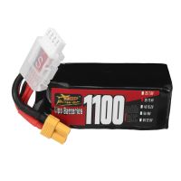 bateria lipo zop power 3s 114v 1100mah 60c 1254wh con enchufe xt30 para drones rc y carreras de fpv