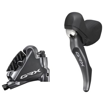 Shimano GRX ST-RX810 2x11 STI Lever with RX810 Caliper - Left Lever/Rear Brake