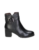botines de piel con tacon treintas 4412 negros 39