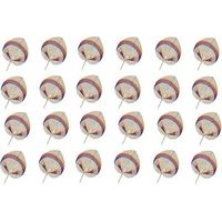 pack 24 pay pay de colores  pack 24 abanico de palma colores 30x30cm
