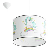 lampara colgante infantil unicornio 40