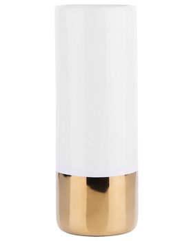 Jarrón para flores gres 36 cm blanco
