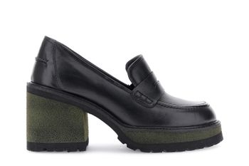 mocasines de cuero black 37