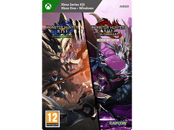 Xbox Series X S & One Windows PC Monster Hunter Rise + Sunbreak Deluxe Edition (Código de descarga)
