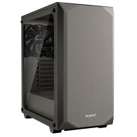 be quiet pure base 500 cristal templado usb 32 gris