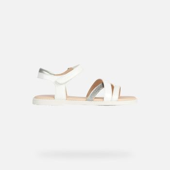 GEOX Sandal Karly Niña Blanco