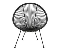 silla jardin acapulco iv color negra