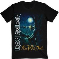 iron maiden camiseta manga larga fear of the dark tree sprite para mujer
