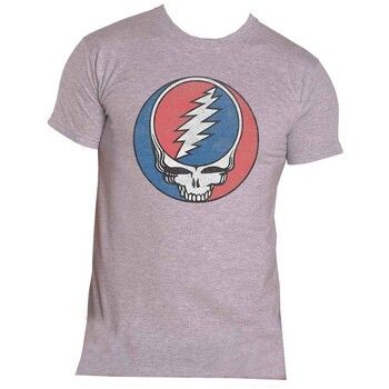 Grateful Dead Camiseta manga larga Steal Your Face Classic para hombre