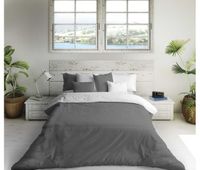 funda nordica bicolor reversible gris 7  blanco cama 180